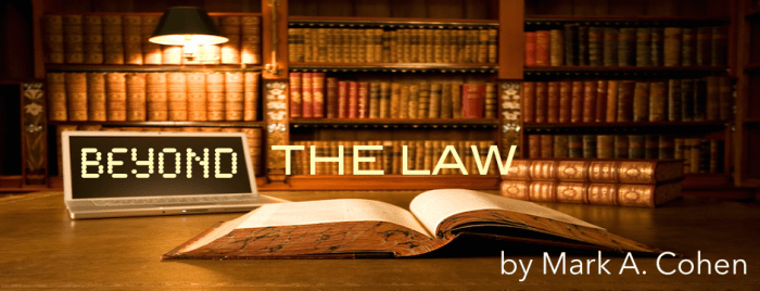 BEYOND THE LAW